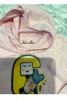 La poupée et son Teddy Beer rose enfants