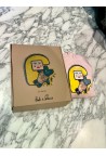 La poupée et son Teddy Beer rose enfants
