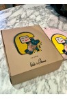 La poupée et son Teddy Beer rose enfants