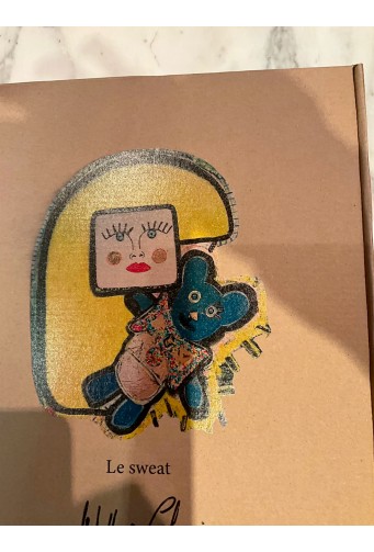 La poupée et son Teddy Beer rose enfants