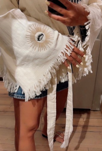 Kimono court numéroté n°1