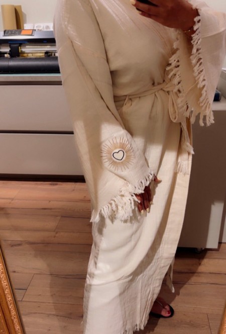 Kimono long numéroté n°1