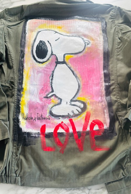 Veste Militaire Peinte n°1