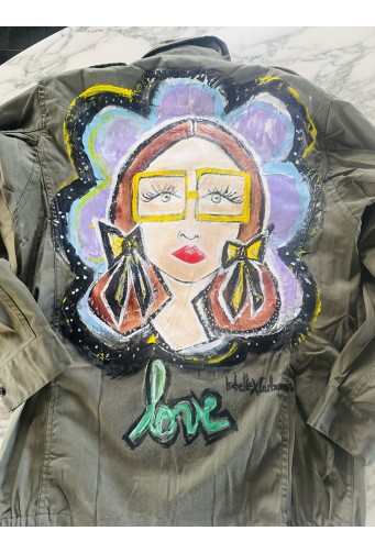 Veste Militaire Peinte n°3