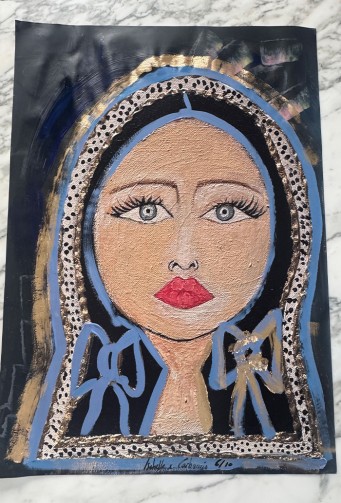 Portrait numéroté n°6