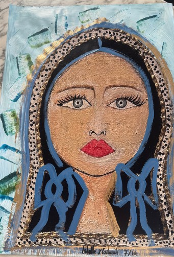 Portrait numéroté n°7