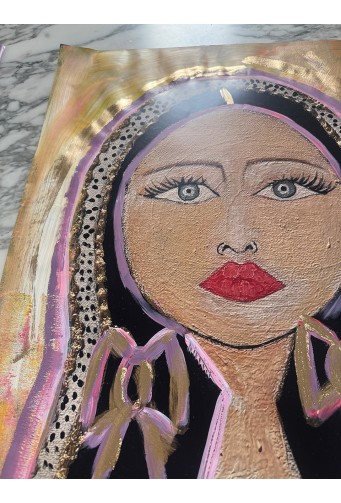 Portrait numéroté n°9