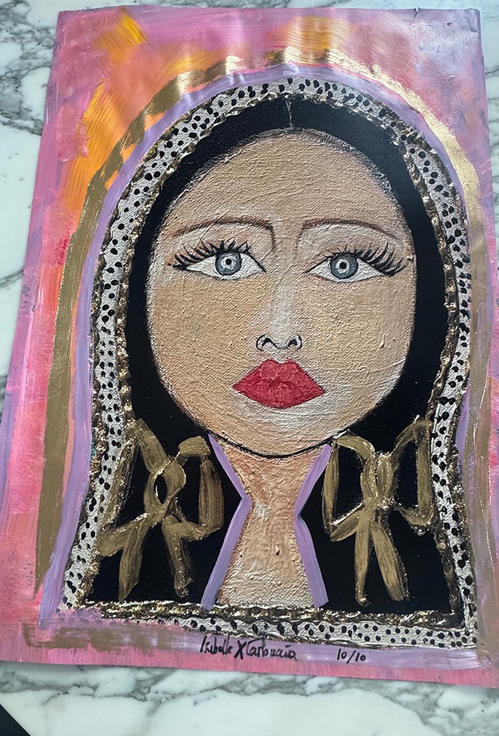 Portrait numéroté n°10