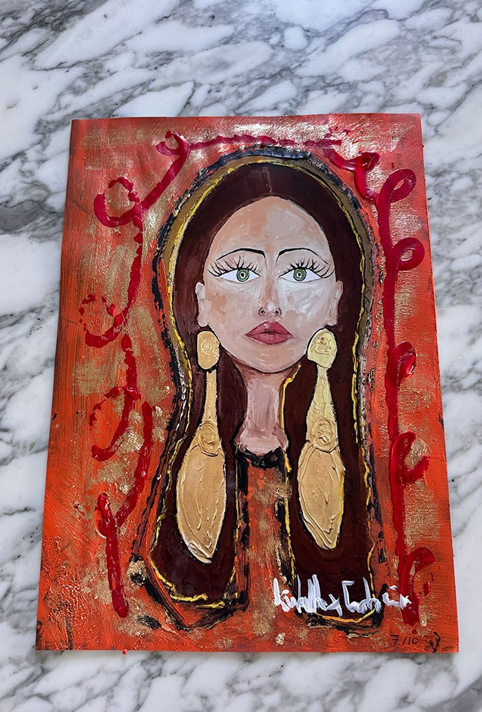 Peinture La volonté n°07