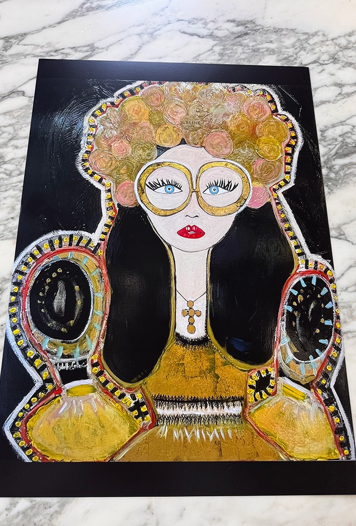 Affiche numérotée Señorita