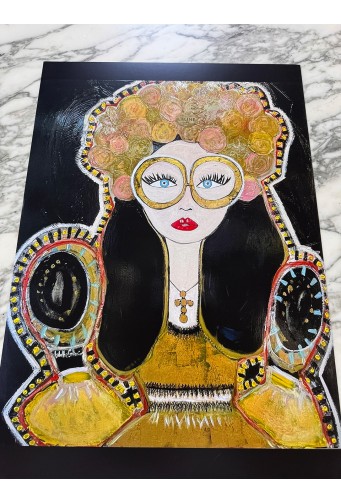 Affiche numérotée Señorita