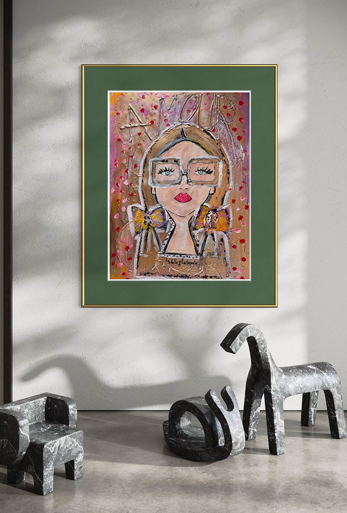 La fille aux couettes