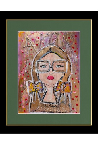 La fille aux couettes