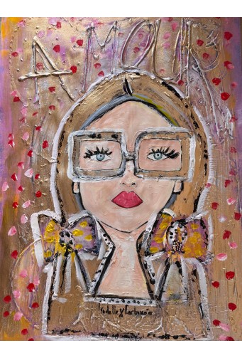 La fille aux couettes