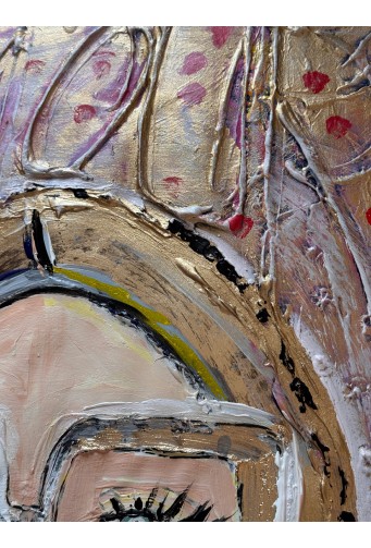 La fille aux couettes