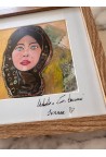 Sous verre La femme Corse numéro une