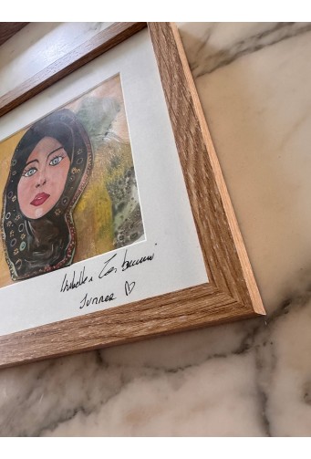 Sous verre La femme Corse numéro une