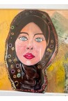 Sous verre La femme Corse numéro une