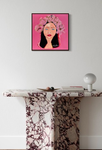 La femme aux fleurs