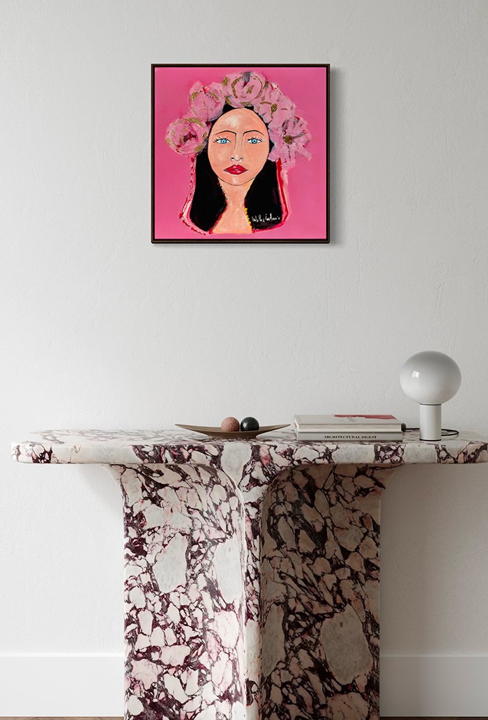 La femme aux fleurs