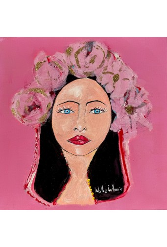 La femme aux fleurs