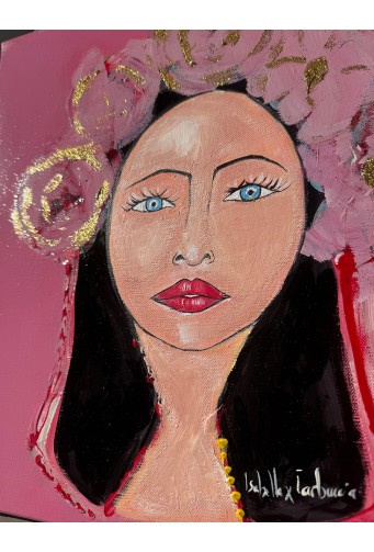 La femme aux fleurs