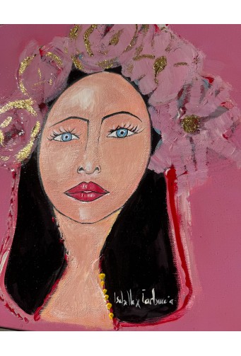 La femme aux fleurs