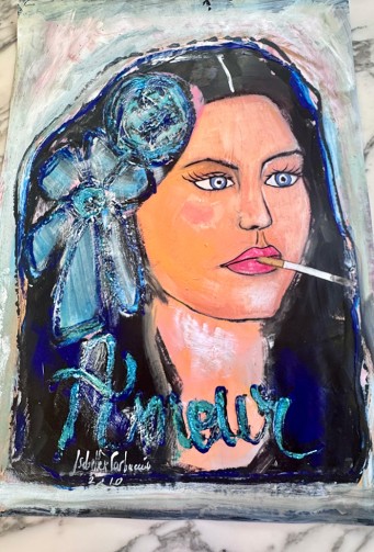 Peinture sur papier 02/10
